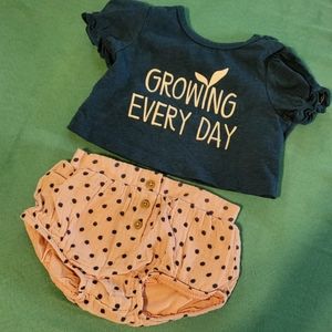 Cat & Jack matching set 12 months